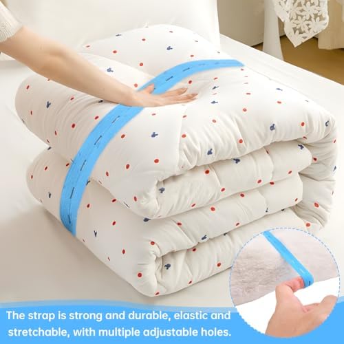 CALIDAKA 12 Pairs Duvet Snaps with Storage Strap