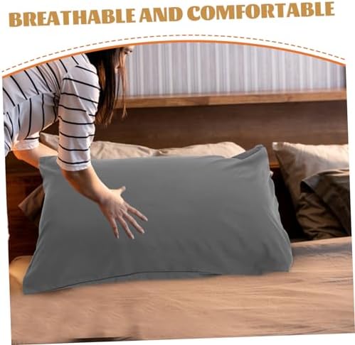 ERINGOGO 2Pcs Thickened Microfiber Pillowcases