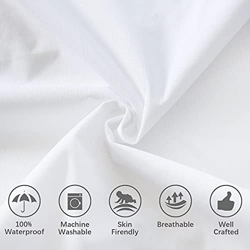 Biloban Pillow Protector 2 Pack 20x26 Inches Waterproof Noiseless 1