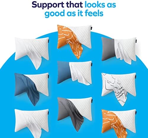 Sidney Sleep Pillow for Side and Back Sleepers - Adjustable and Customizable