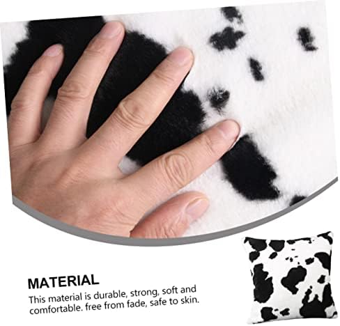 Hoement Plush Throw Pillow Covers Zipper Decorative Insert Cover