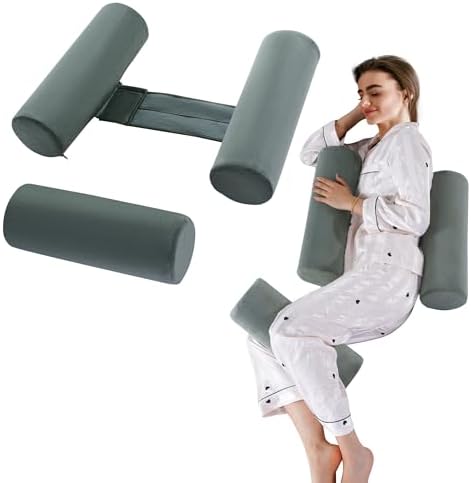 HOMBYS Body Positional Pillow Set for Side Sleepers Grey 1