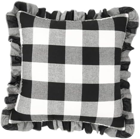 ETHZZLE Checkered Pillow Cover for Sofa Bed