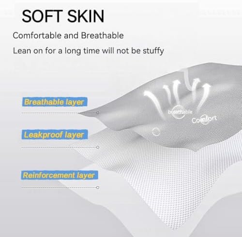 Inflatable Lumbar Support Pillow - Grey