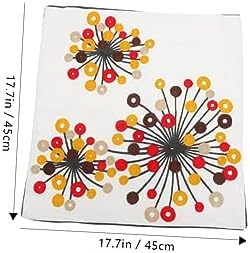 ABOOFAN 2pcs Canvas Throw Pillow Covers for Home Decor