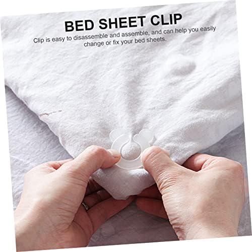 ABOOFAN 16pc Duvet Clips for Comforter Bed Sheet Holder