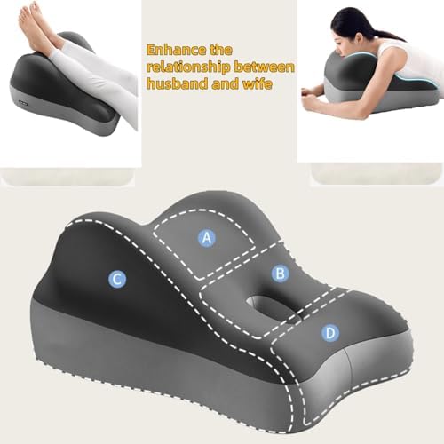 Lumbar Support Pillow for Couples - Memory Foam Hip Legs Elevation