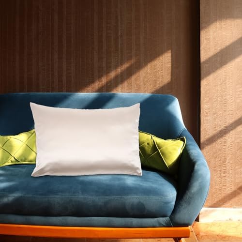 MERRYHAPY Beige Silk Pillowcase Covers with Zipper