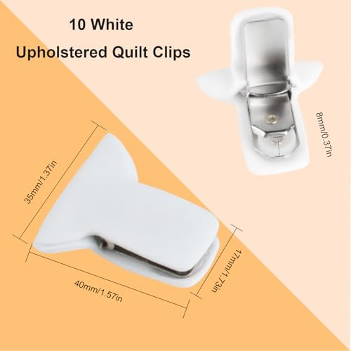 10 Pcs Duvet Clips for Comforter Securement