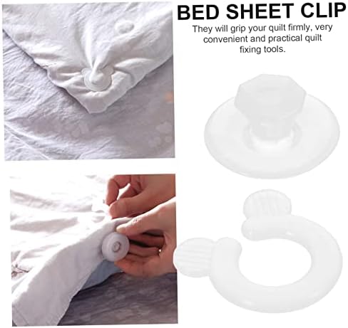 ABOOFAN 16pc Duvet Clips for Comforter Bed Sheet Holder