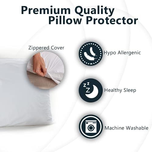 ComfiLife Waterproof Pillow Protectors Set of 2 for Standard Pillows