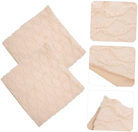 Cabilock Home Pillow Covers 2pcs Zipper Velvet Throw Pillowcase Set