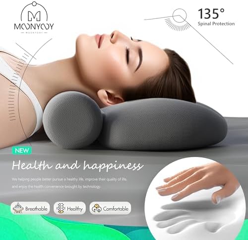 MOONYOOY Cervical Neck Pillow for Pain Relief and Support