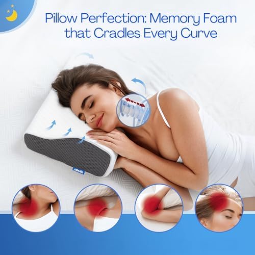 Derila King Size Neck Pillow for Sleeping