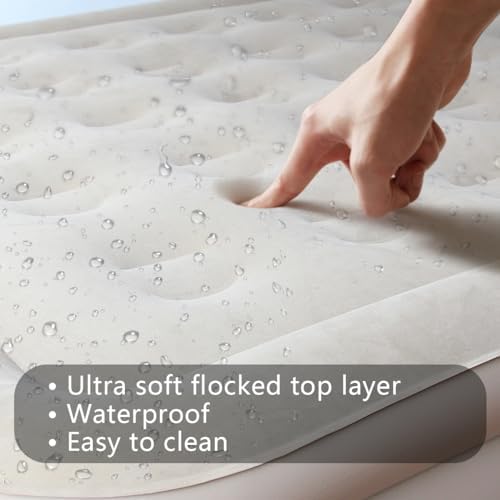 Baiao Queen Air Mattress with Built-in Pump and Storage Bag 1