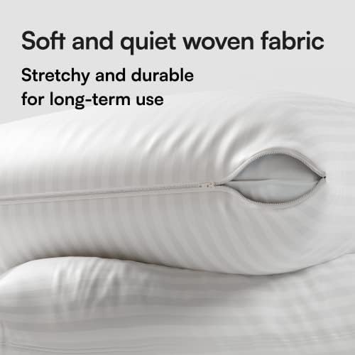 Ultra Soft Pillow Protectors - 4 Pack Zipper Standard Size
