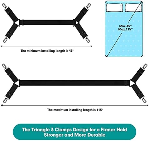 RayTour Sheet Keeper Straps for Bedsheet Holders