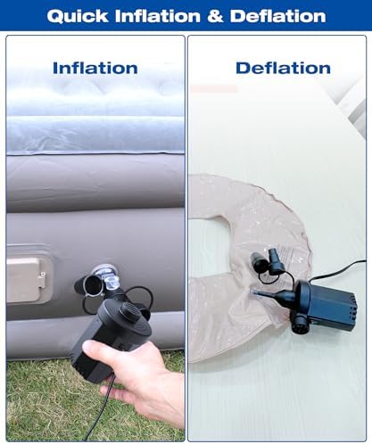 MAXEVER Electric Air Pump for Pool Inflatables - 110V120V