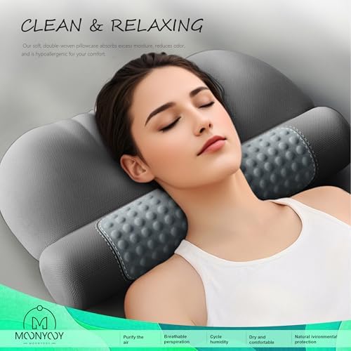 MOONYOOY Cervical Neck Pillow for Pain Relief and Support