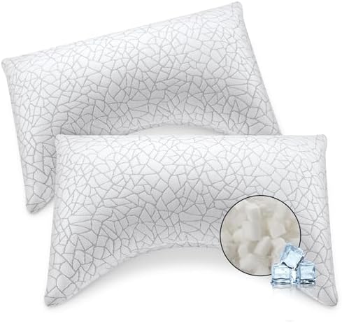 COZSINOOR Queen Size Side Sleeper Pillows Set of 2 1