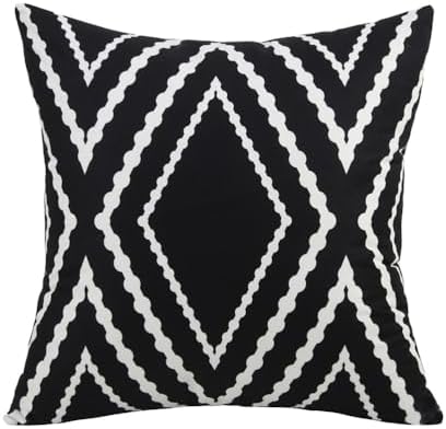 PRETYZOOK Geometric Throw Pillow Covers for Home Decor