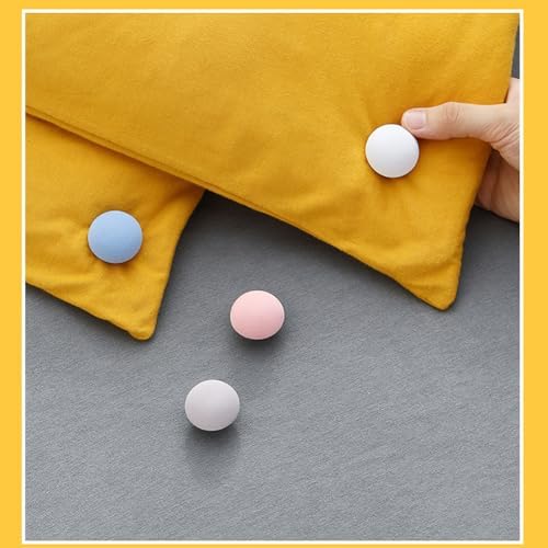 KDUPUP Duvet Clips 16pcs Mushroom Buttons Steel Pins Non-Slip Sheet Holders