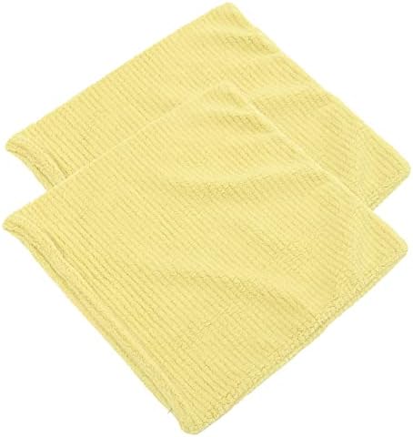 2pcs2 Soft Square Throw Pillow Covers for Sofa