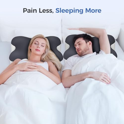 Jpoht Neck Pillow for Pain Relief and Sleep Comfort