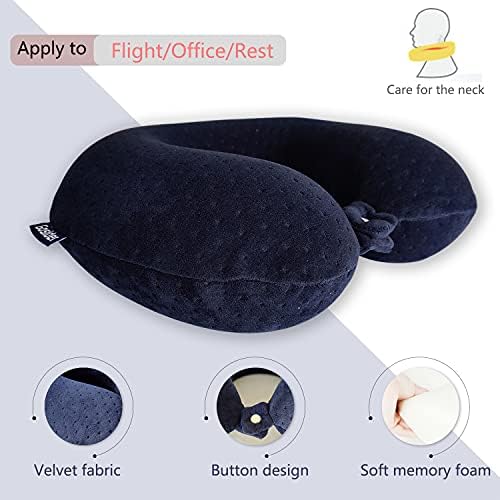 Gosider Memory Foam Travel Pillow U Shape