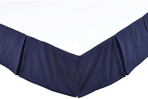 VHC Brands Carter King Bed Skirt 78x80x16