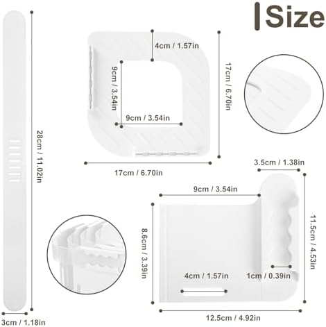 No-Slip Sheet Holder for Deep Mattresses - Universal Fit with Lock Strip