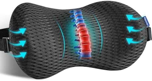 Niceeday Lumbar Support Pillow for Office Chair and Car