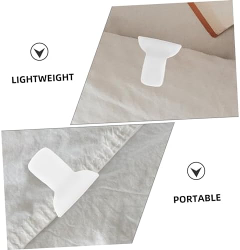 VOSAREA 8Pcs Quilt Comforter Clips for Twin Full Beds