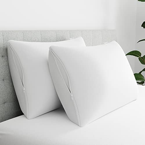 AllerEase Maximum Allergen Barrier Pillow Protector King Size 2 Pack