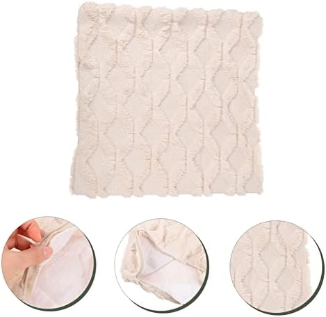 Cabilock Plush Throw Pillow Protector 18x18 Fleece