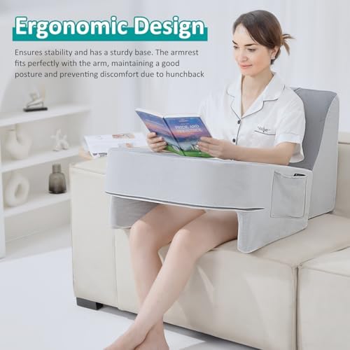 NHX Reading Pillow Set with Back Support and Laptop Desk