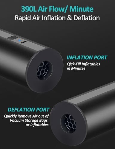LIBERRWAY Cordless Air Pump for Inflatables