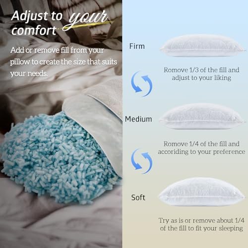 BETU Cooling Pillows Set of 2 Queen Size