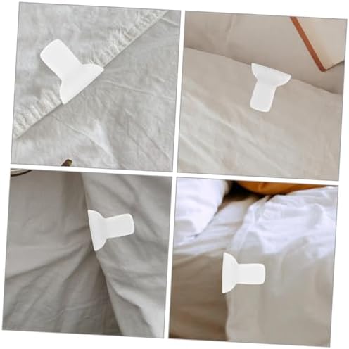 Cabilock 8Pcs Slip Padded Comforter Clips for Secure Bedding 1