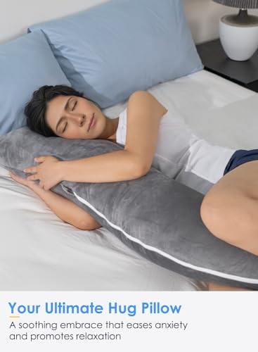 QUEEN ROSE S-Shaped Body Pillow for Side Sleepers