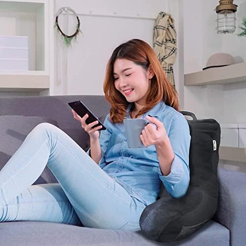 WhooLoo Adult Reading Pillow for Bed Backrest Support