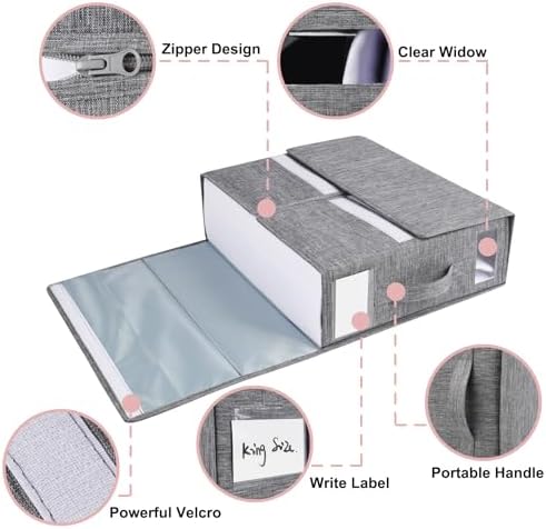 Weensmeil Bed Sheet Organizer 2 Pack - King or Queen Size