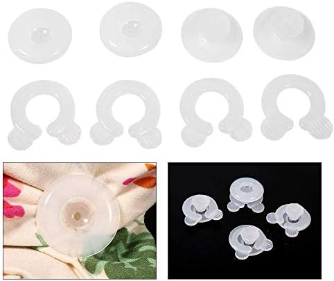 Qiterr Duvet Clips 4 PCS Plastic Bedding Fasteners 1