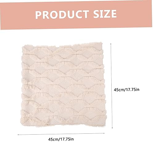 TOGEVAL Soft Plush Pillowcase Set for Sofa Bed