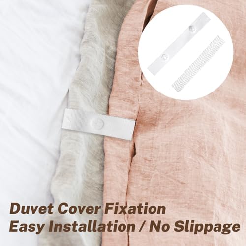 YBEATY 16 PCS Duvet Snaps for Comforter Hold