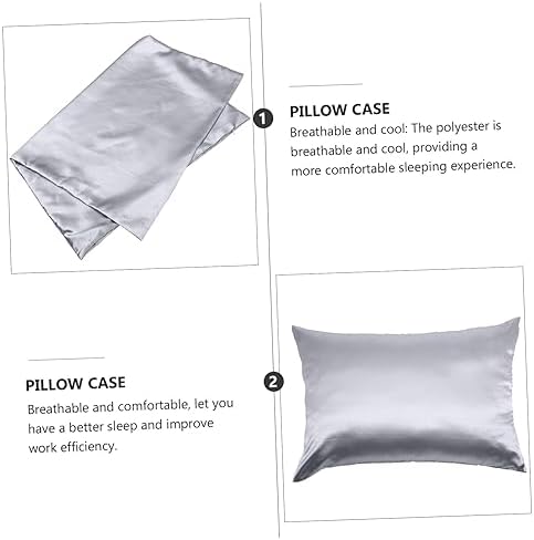 2pcs Pillow Covers Decorative Pillowcases Set with Easy Zipper