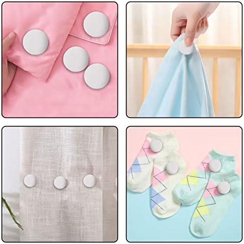 Potanro 16 Pcs White Duvet Clips Reusable 1