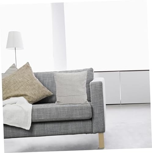 Zerodeko 2pcs Square Cotton Linen Pillow Covers