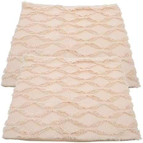 Cabilock Home Pillow Covers 2pcs Zipper Velvet Throw Pillowcase Set