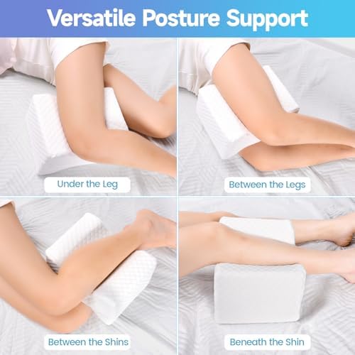 CloudBliss Cooling Knee Pillow for Side Sleepers 1